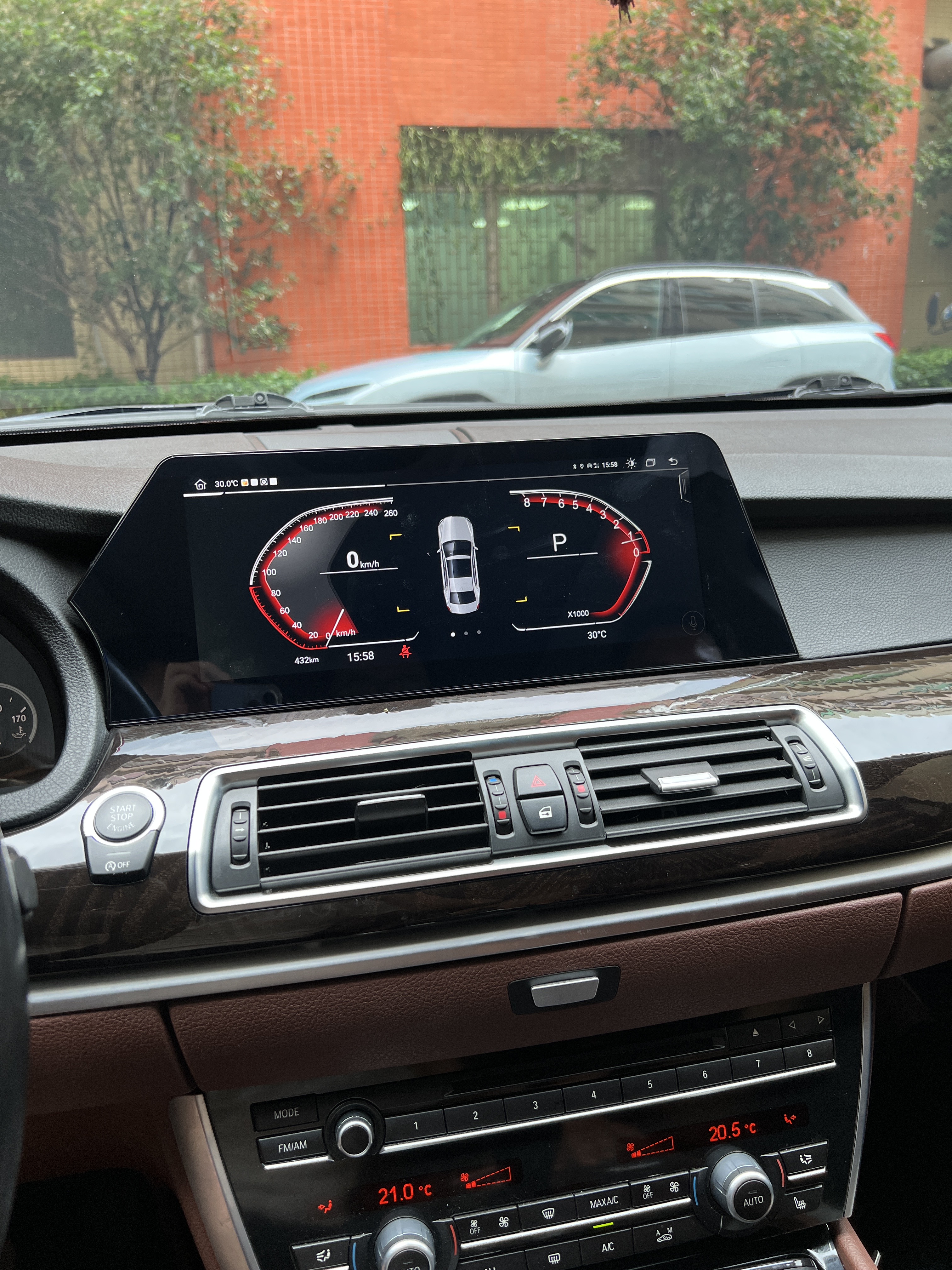 12.3 Blade Screen For BMW X5 X6 E70 E71 F15 F16 2007-2013 2014-2017CIC NBT Android 11 Car Radio GPS Navigation Multimedia Player Head Unit