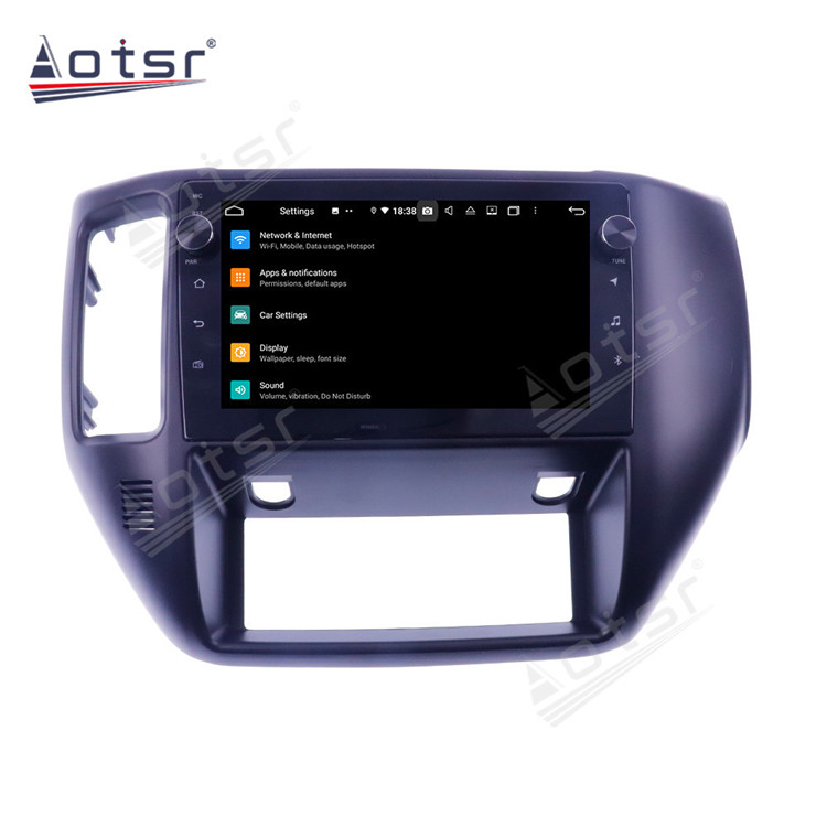 128G Android 10.0 For Nissan Patrol Y61 Auto Stereo Audio Car Radio DVD Multimedia Player GPS Navigation Head Unit