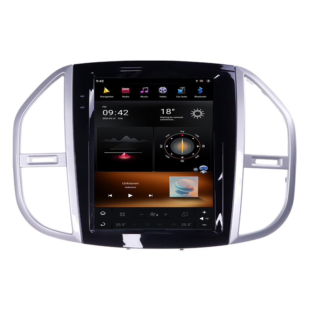 Tesla Screen Android 12 Car Radio For Mercedes-Benz Vito 2016 - 2019 Car Player GPS Navigation Multimedia Video Stereo Audio Head Unit-Aotsr official website
