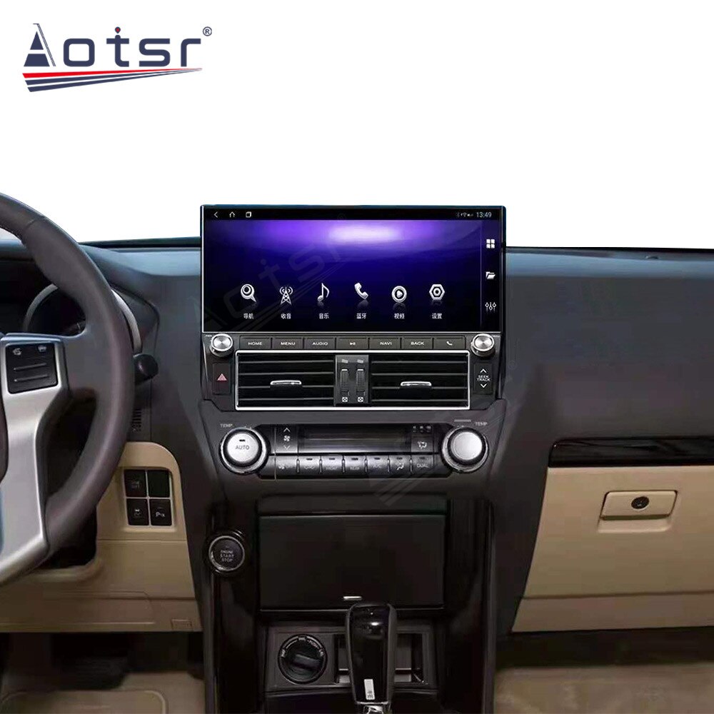 Android Multimedia Car Video Radio Tape Recorder Stereo Player For Toyota Land Cruiser PRADO 2010 2011 2012-2017 Navi Head Unit-Aotsr official website
