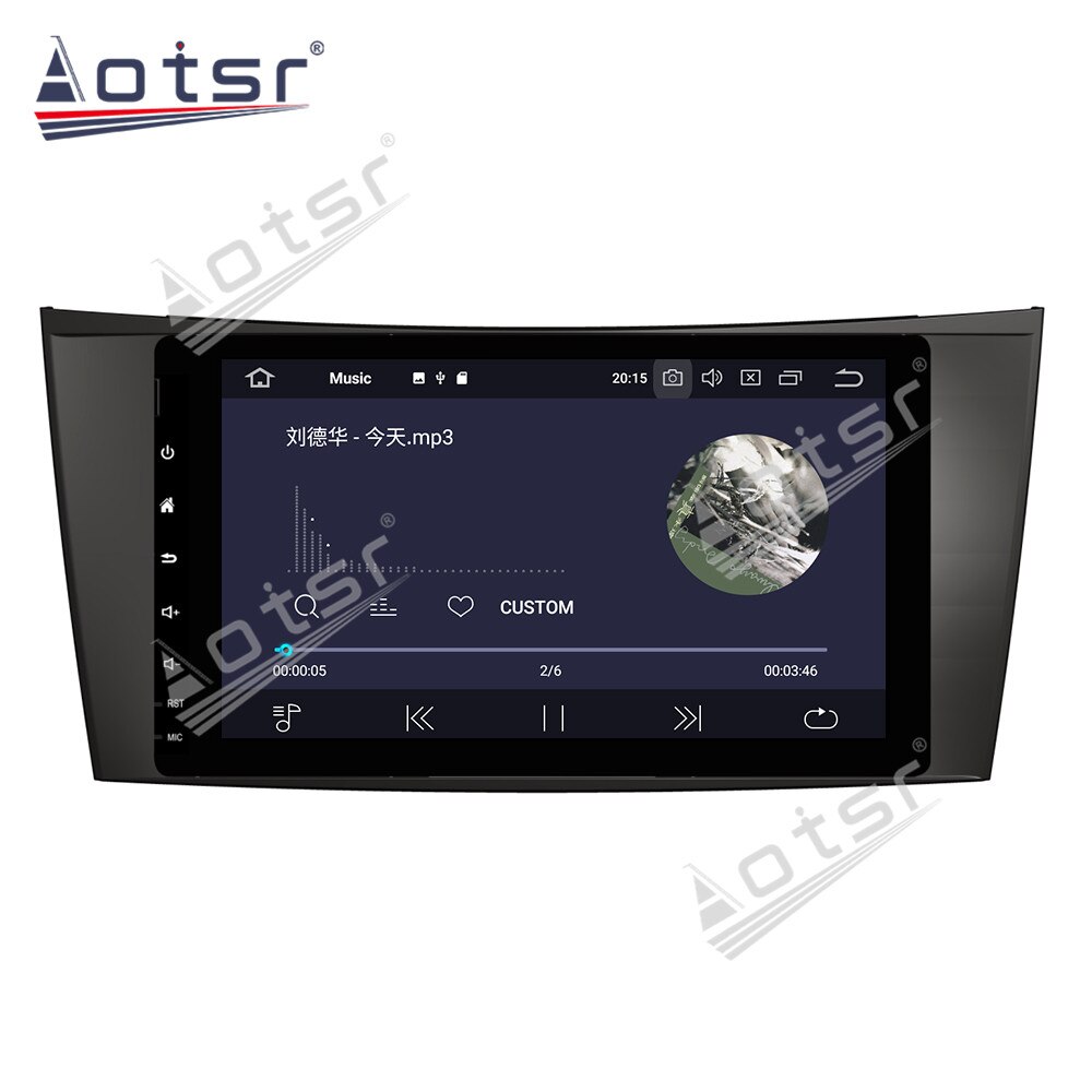 For Mercedes Benz E-Class W211 CLS W219 Car Multimedia Radio Player Android 11 DSP 8“ IPS screen GPS Nav head unit-Aotsr official website