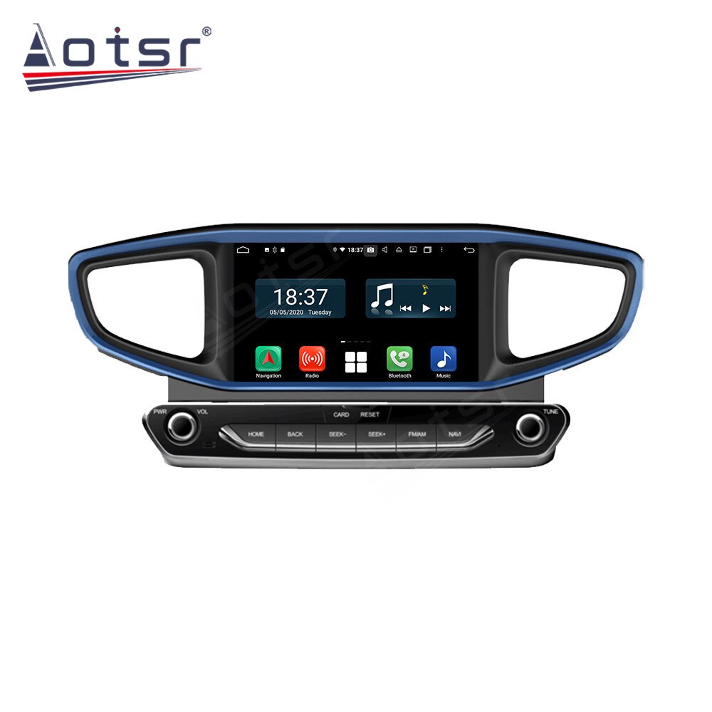 2din For Hyundai IONIQ 2016-2020 PX6 android 10.0 128G Car Radio Audio Stereo Tape Recorder With GPS PC Tablet HU Head Unit RDS-Aotsr official website