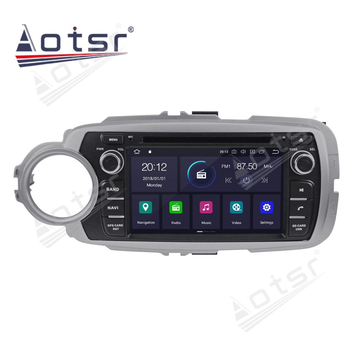 6+128GB Android Auto Stereo DSP Carplay For Toyota Yaris 2012 2013 2014 2015 Multimedia Car Radio Player GPS Navigation Head Unit-Aotsr official website