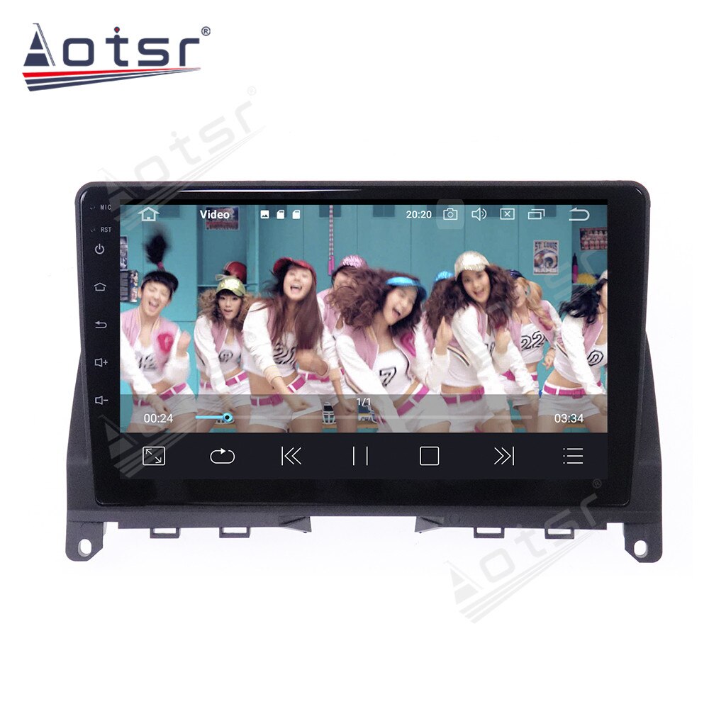 6GB 128GB Car Multimedia GPS Navigation For Benz C W204 2009 - 2013 Android Radio DVD Player Auto Screen Head Unit Stereo HD 2k-Aotsr official website
