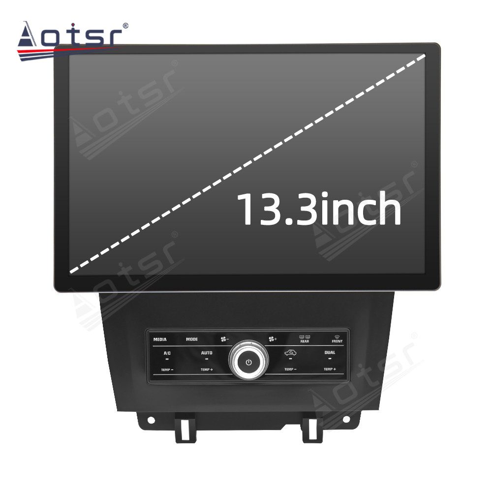 13.3 Inch Android 12 Auto For FORD Mustang 2010-2014 Car Multimedia Player GPS Navigation Auto Radio Stereo Head Unit 