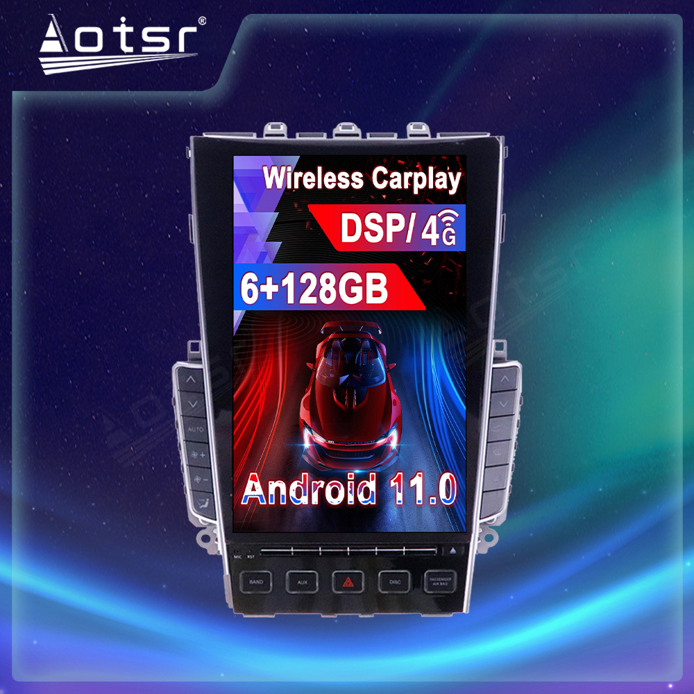 Android 11.0 multimedia player with GPS navigation stereo main unit DSP Carplay 6GB + 128GB suitable for Infiniti A50L-Aotsr official website