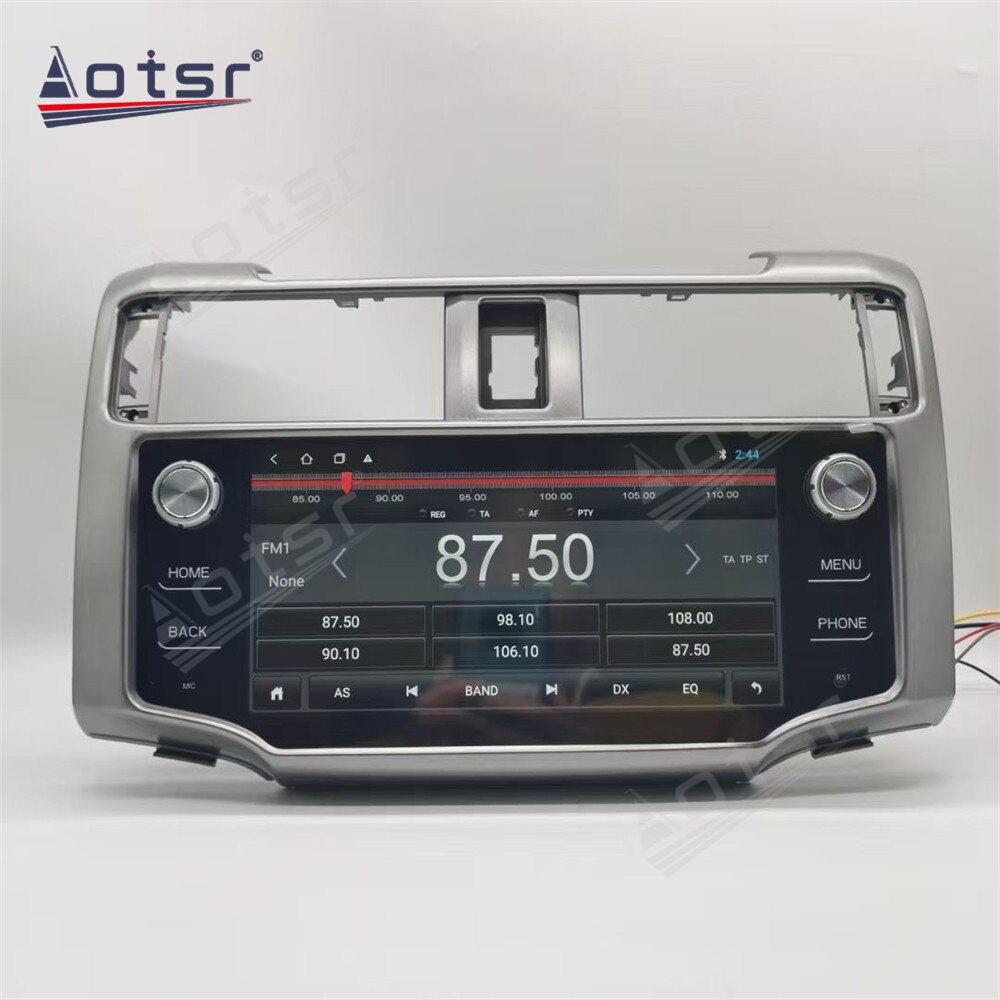 Car Radio For Toyota 4Runner Touch Screen Android Tesla Style Car GPS Navigation 64GB DVD Multimedia Player Head Unit Stereo HD-Aotsr official website