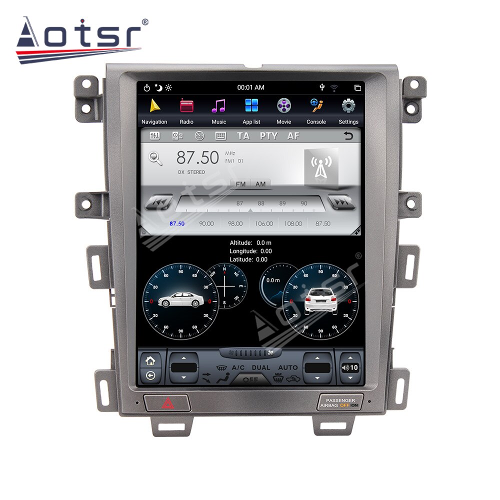 Qualcomm OCta-Core Tesla Big Screen For Ford EDGE 2007 - 2014 Android 11 Multimedia Player Carplay Car Radio GPS Navigation Auto Stereo-Aotsr official website