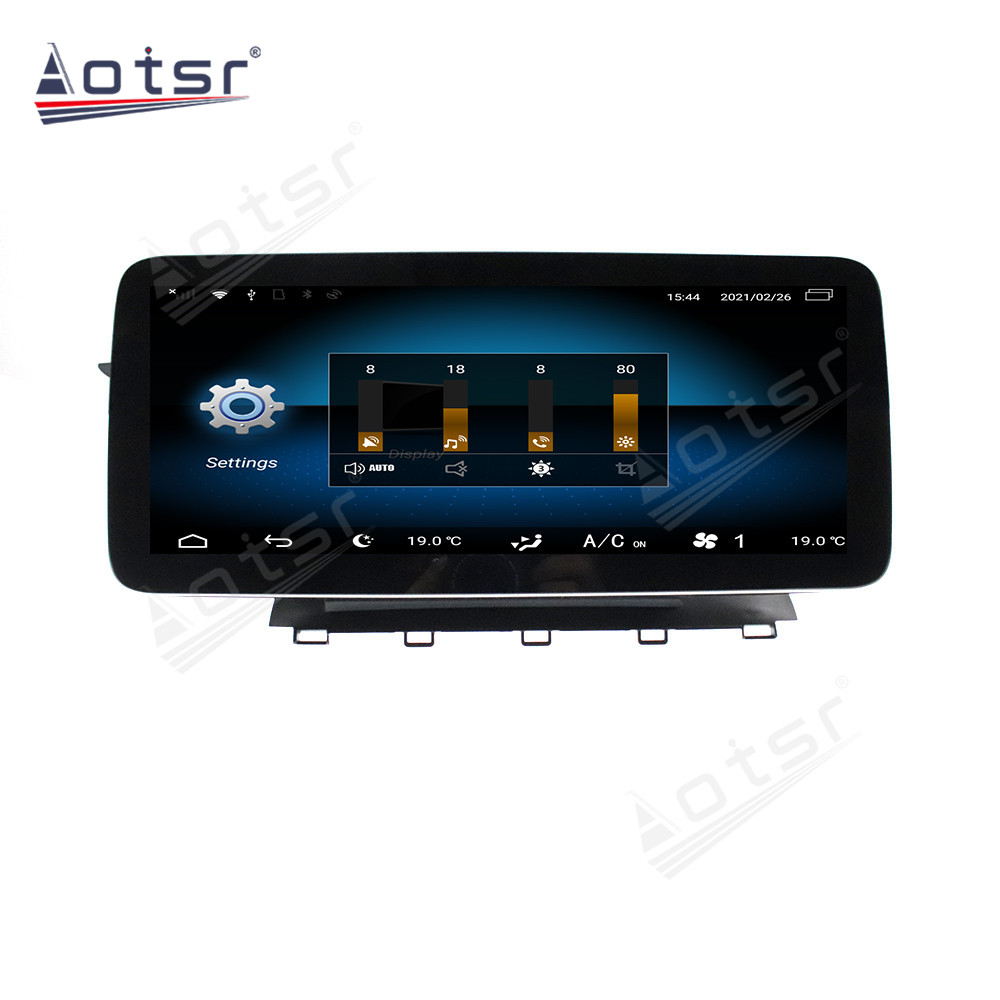 Android 10.0 multimedia player with GPS navigation stereo main unit DSP  8GB + 128GB suitable for Benz 13-15 GLK-Aotsr official website