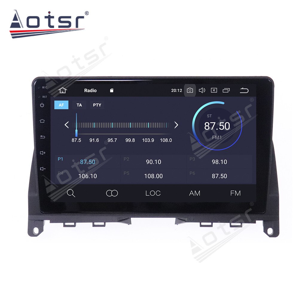 6GB 128GB Car Multimedia GPS Navigation For Benz C W204 2009 - 2013 Android Radio DVD Player Auto Screen Head Unit Stereo HD 2k-Aotsr official website