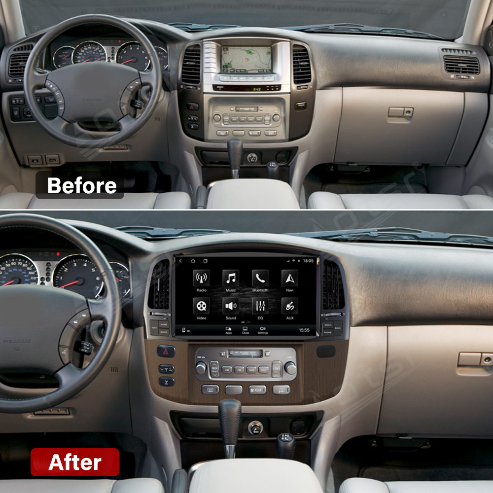 13.6‘’ Android For Lexus LX470 Land Cruiser LC100 2003-2007 Audio Car Radio DVD Multimedia Player GPS Navigation Head Unit DSP-Aotsr official website