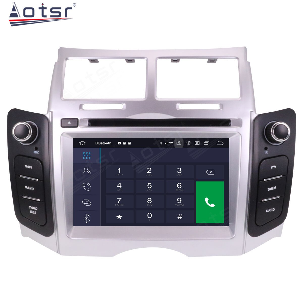 For Toyota Yaris 2005 - 2011 Car Radio Recorder Android Multimedia Player Car GPS Navigation HD Carplay Audio Stereo Screen Unit-Aotsr official website
