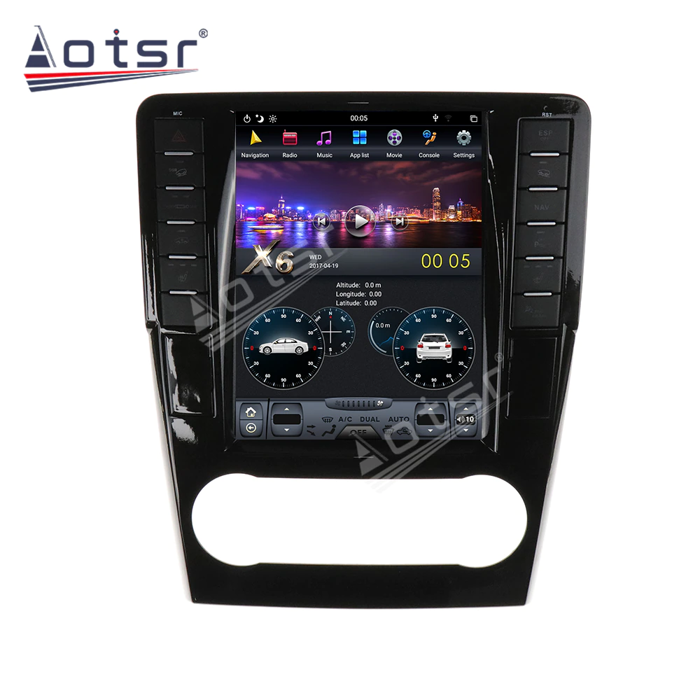 For Mercedes-Benz GL ML W164 X164 2005-2012 Android Radio 64GB Tesla Style Car multimedia player GPS Navigation Head Unit Audio-Aotsr official website