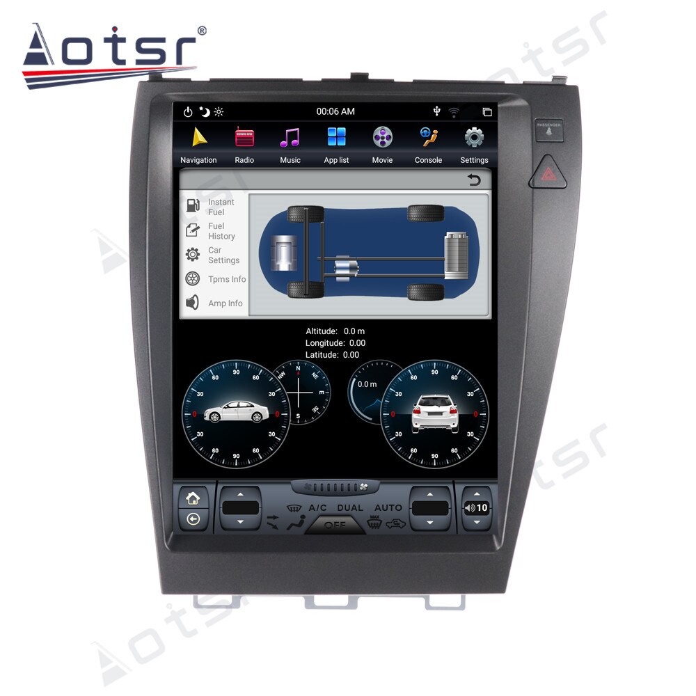 Car Multimedia Player For Lexus ES V4 ES200 ES240 ES300 ES350 ES350H Android Radio GPS Navigation 128GB Tesla Vertical Screen-Aotsr official website