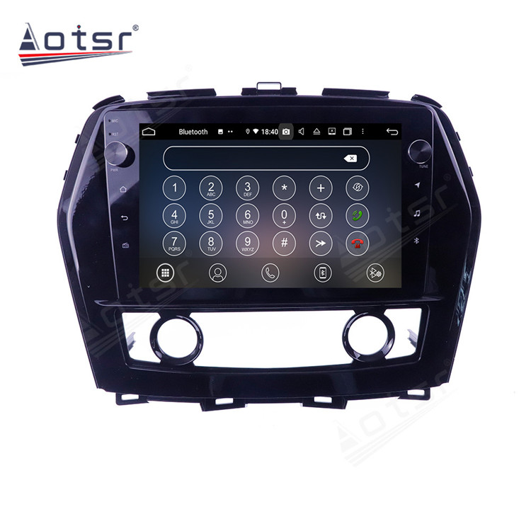 10 Inch Android 10.0 Auto Stereo For NISSAN Maxima 2015-2016 Audio Car Radio DVD Multimedia Player GPS Navigation Head Unit