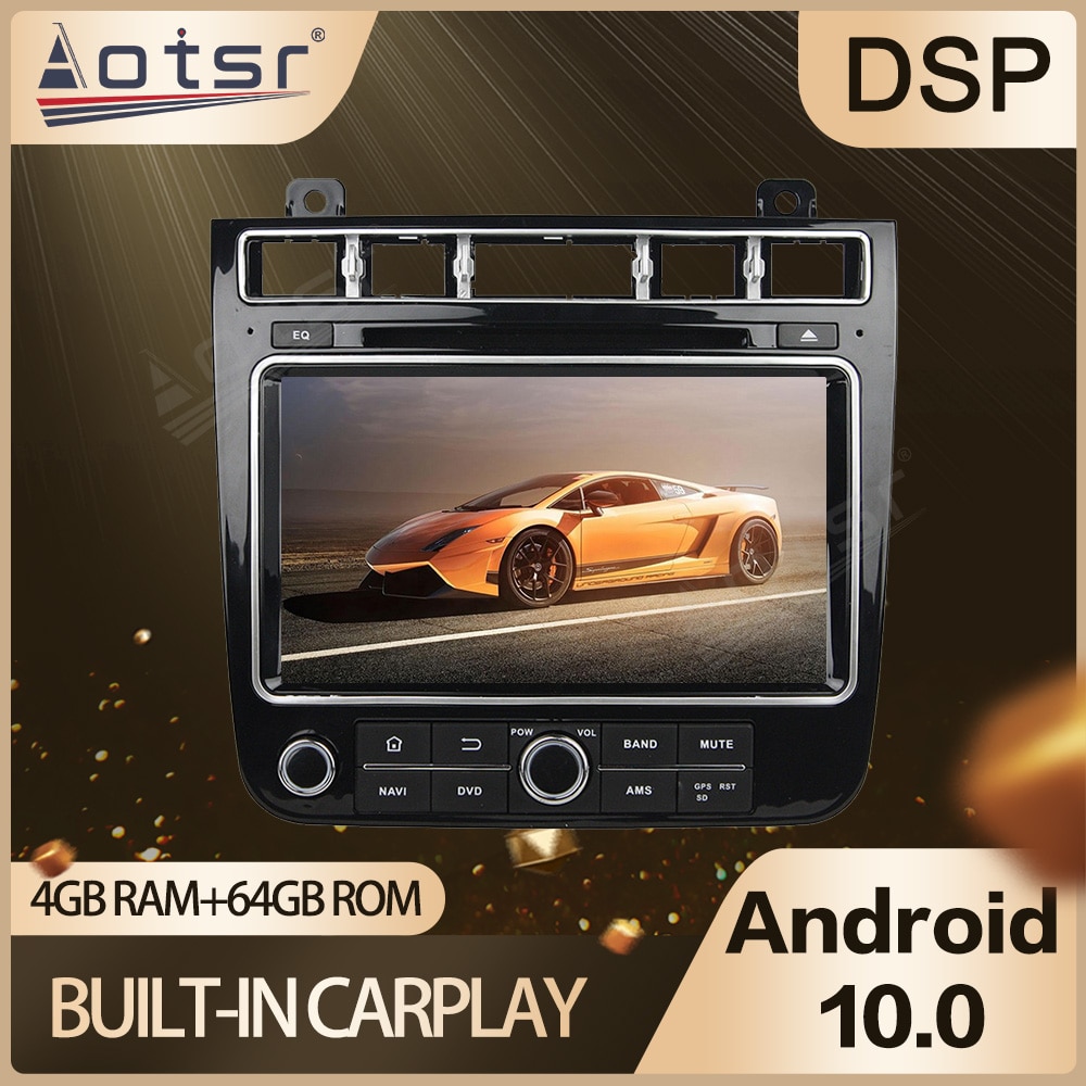 Car Radio GPS Navigatioion For VW TOUAREG 2010+ Android 10.0 Radio Multimedia Auto Stereo Audio Head Unit Car Multi-DVD Player-Aotsr official website