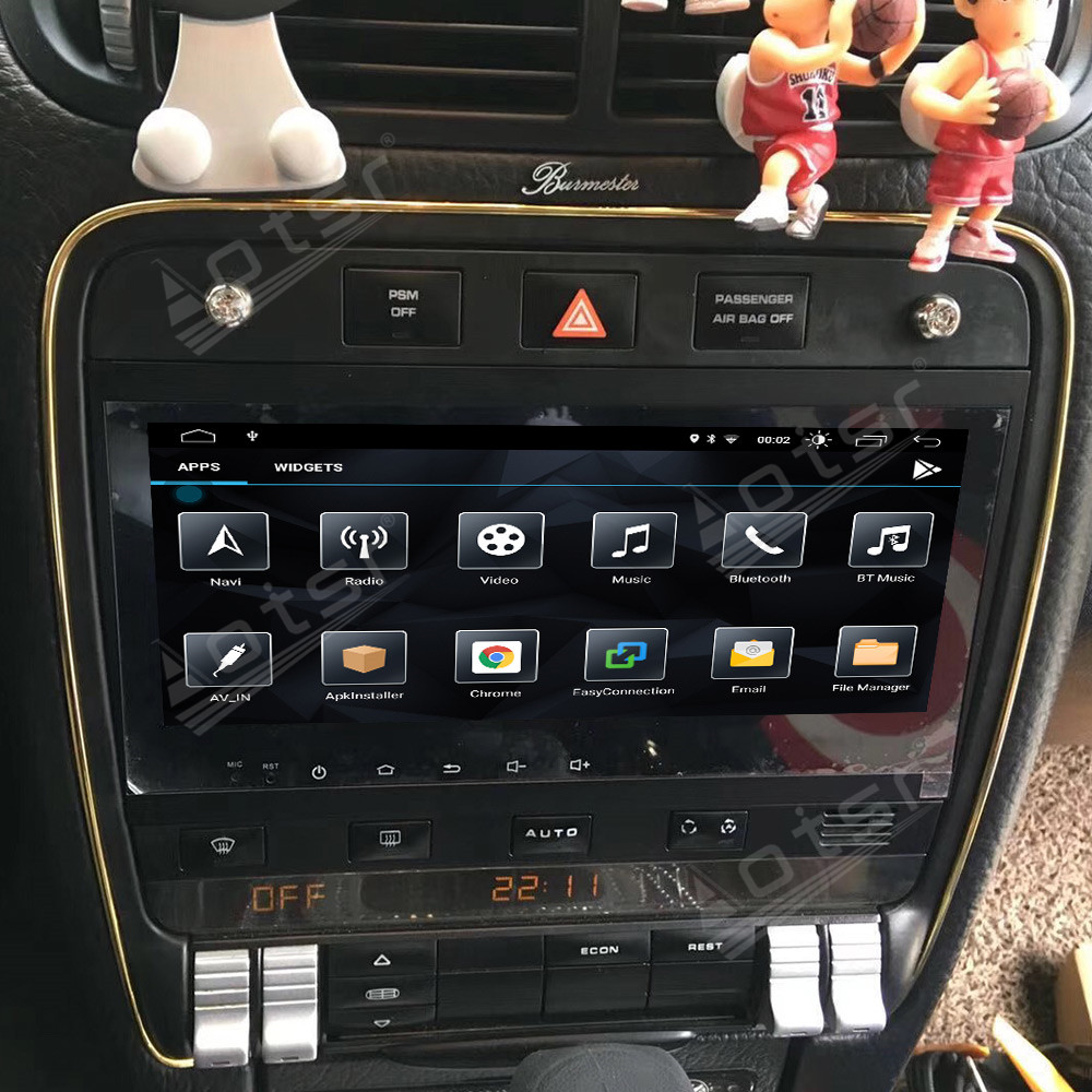 Android 10.0 multimedia player with GPS navigation stereo main unit DSP  suitable for Porsche Cayenne 06-10 8.8 inch