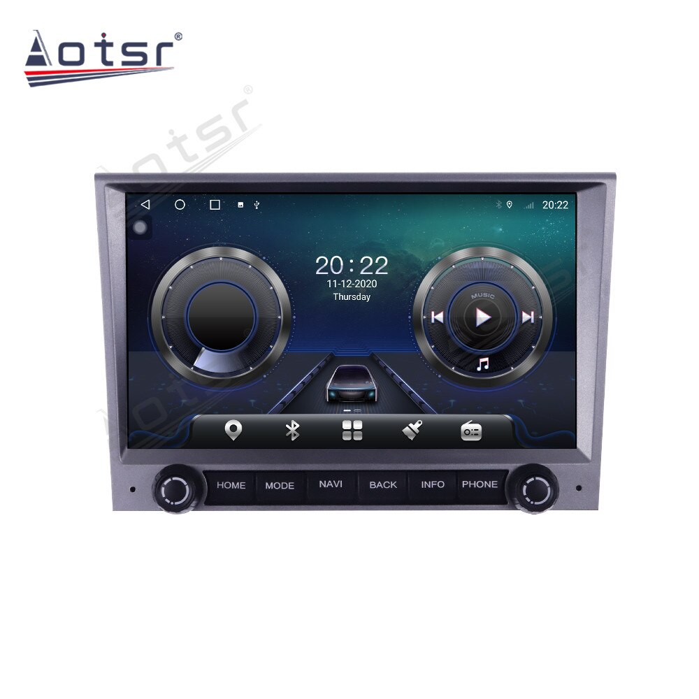 2din AutoRadio For Porsche Cayman 911 Boxter 997 Android Car Radio Player Multimedia Auto GPS Navigation Stereo Carplay Headunit-Aotsr official website
