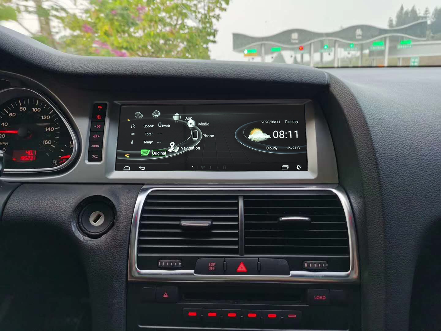 For Audi Q7 2005-2015 Android 11.0 8GB+256GB Tesla Style Car Multimedia Audio Radio Player GPS Navigation Head Unit DSP Carplay-Aotsr official website