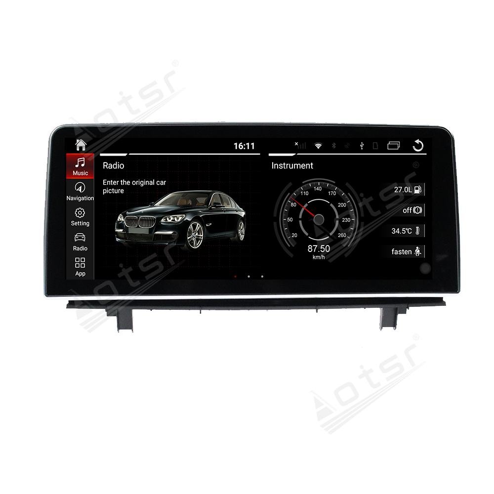 Android 10.0 multimedia player with GPS navigation stereo main unit DSP  8GB + 128GB suitable for 12.3 BMW X1 16-21 BMW X2 17-21-Aotsr official website