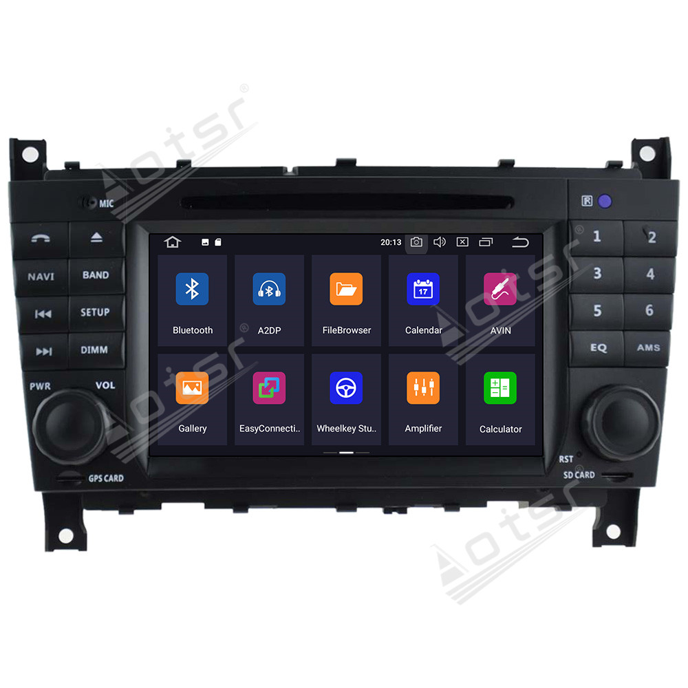 For  Benz C-Class W203 2004 2005 2006 2007 Android CD DVD Player for  Mercedes Benz GPS Navigation Player-Aotsr official website