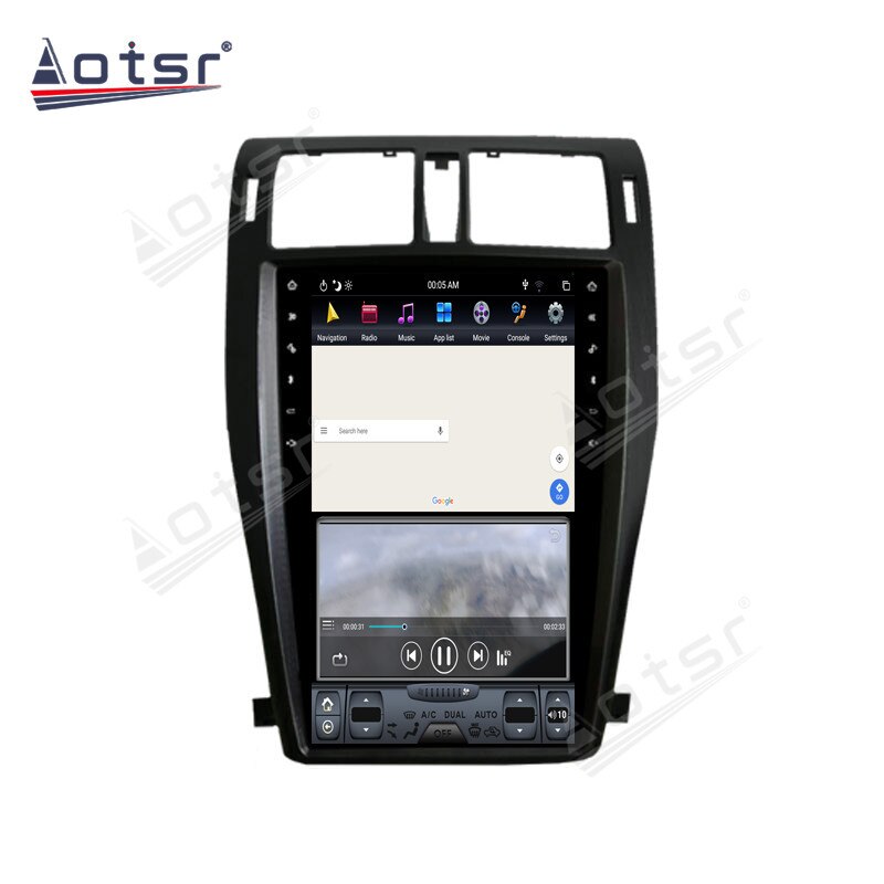 4+128G For Toyota Crown Android Car Multimedia Player 2009 - 2014 PX6 Tesla style Radio Carplay GPS Navigation Stereo Headunit-Aotsr official website
