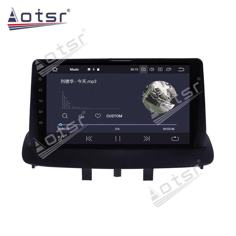 128G Carplay Car Radio Recorder For Renault Megane 3 2009 - 2015 Android Car GPS Navigation HD Multimedia Playe Screen DVD Video-Aotsr official website