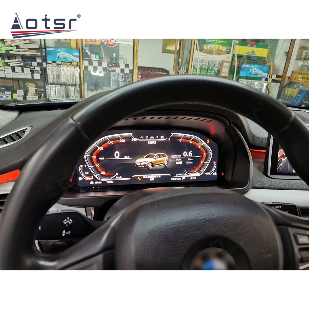 Car Screen Digital Cluster For BMW X5 E70 X6 E71 F15 F16 2007-2013 LCD Dashboard Instrument Panel GPS Navigation Multimedia Player Headunit-Aotsr official website