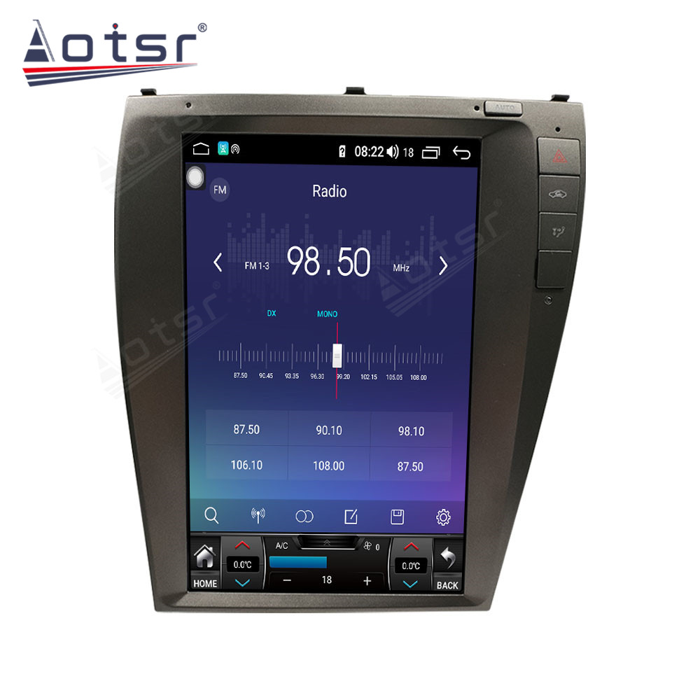 Android 11.0 multimedia player with GPS navigation stereo main unit DSP Carplay 6GB + 128GB suitable for Lexus ES-Aotsr official website