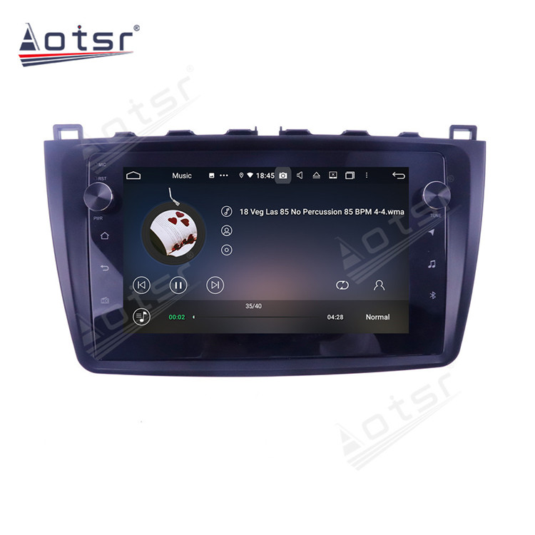 128G Android 10.0 For KL-1121 For Mazda 6 2008-2012 Auto Stereo Audio Car Radio DVD Multimedia Player GPS Navigation Head Unit