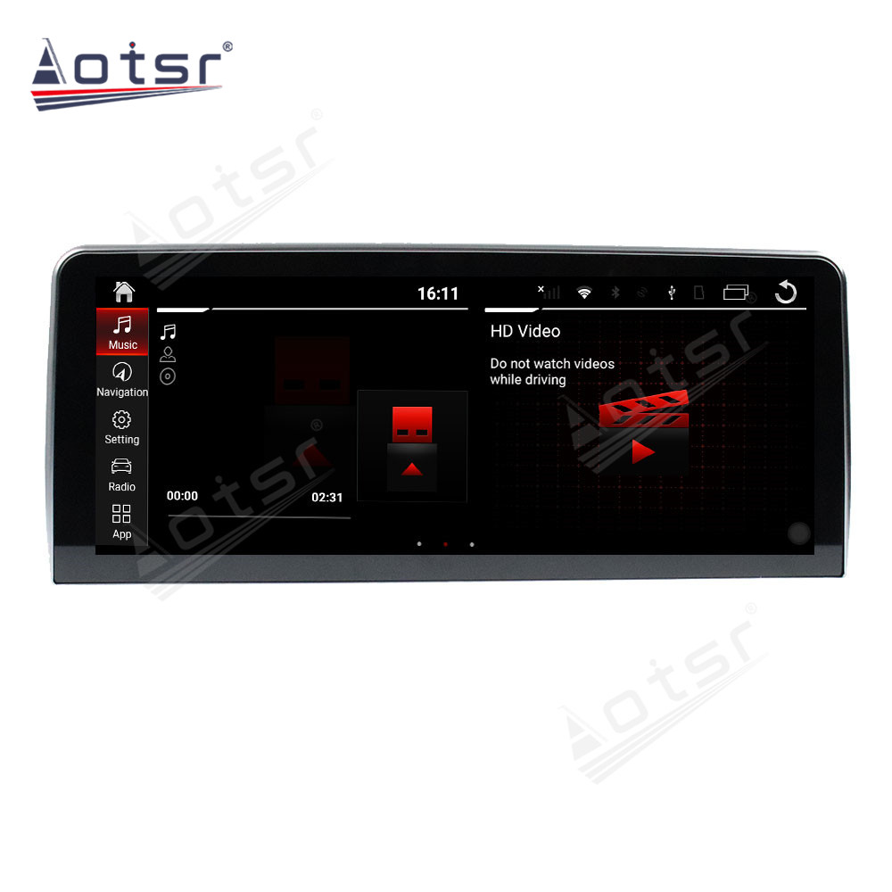 Android 10.0 multimedia player with GPS navigation stereo main unit DSP  8GB + 128GB suitable for BMW 5 Series 12.3 E60-Base 04-10-Aotsr official website