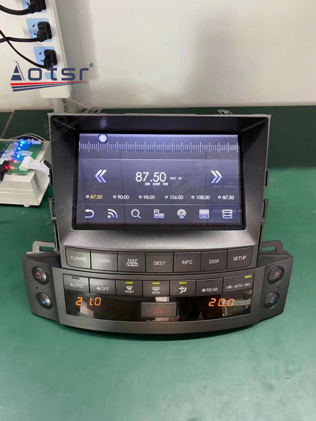 64G For Lexus LX570 2007 - 2015 Android 10 Car Multimedia Auto Audio Radio Player Stereo GPS Navigation Head Unit 1 Din Carplay-Aotsr official website