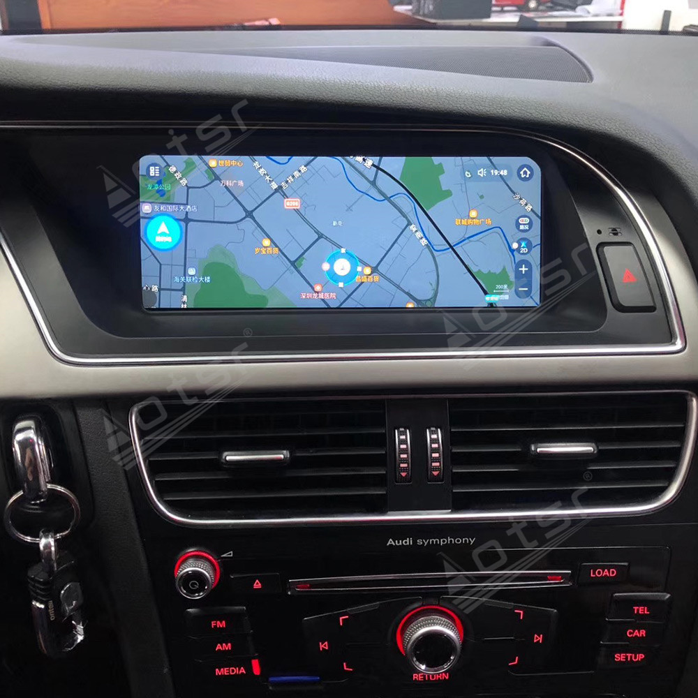 Android 10.0 multimedia player with GPS navigation stereo main unit DSP  suitable for Audi A4L 13-16 years-Aotsr official website