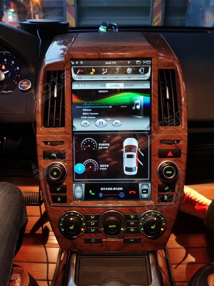 For Land Rover Freelander 2 2007 - 2015 Tesla Navi Car Multimedia Radio Bluetooth 5.0 Player Stereo Android Head Unit Auto Audio