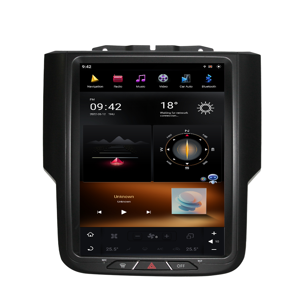 128GB Tesla Screen Android 11.0 For Dodge RAM 1500 2014-2018 Multimedia Player Car Radio Video GPS Navigation Head Unit-Aotsr official website