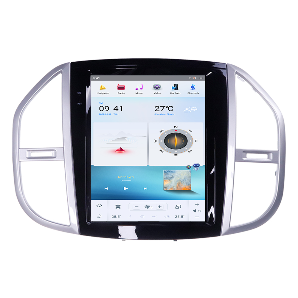 Tesla Screen Android 12 Car Radio For Mercedes-Benz Vito 2016 - 2019 Car Player GPS Navigation Multimedia Video Stereo Audio Head Unit-Aotsr official website