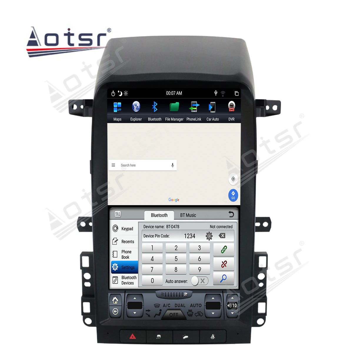 Carplay Android Radio Multimedia Car Cassette Recorder Stereo Player For Chevrolet Captiva 2006 - 2012 Tesla GPS Navi Head Unit-Aotsr official website