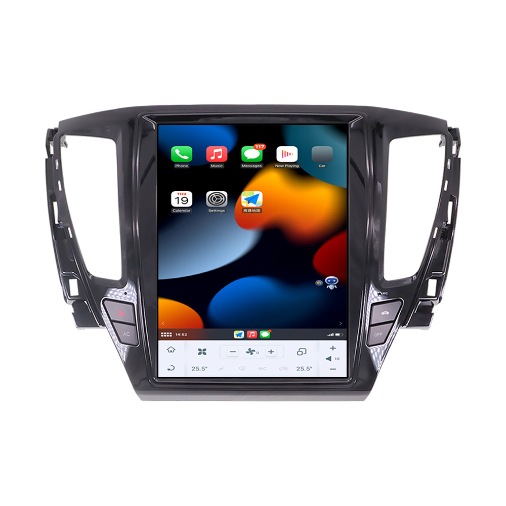 12.1" Vertical Screen Android 11.0  Car Radio For Mitsubishi Pajero Sport 2016-2018 GPS Navigation Tesla Car Multimedia Head Unit-Aotsr official website
