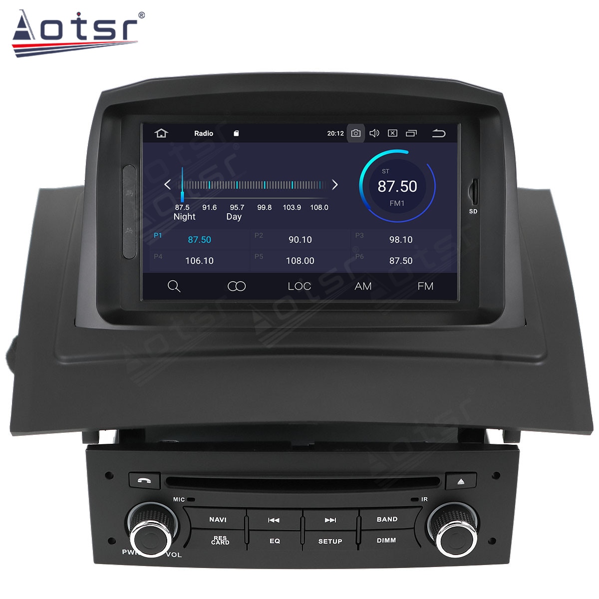 For Renault Megane 2 2002 - 2009 Android Radio Multimedia Player Audio Car GPS Navigation Touch Screen Carplay Head Unit Stereo-Aotsr official website