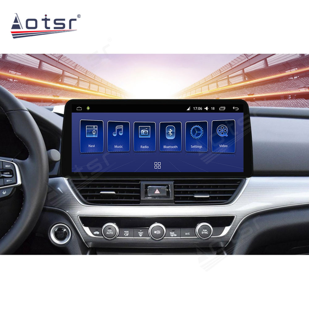 Android 10.0 multimedia player with GPS navigation stereo main unit DSP  6GB + 128GB suitable for Honda Accord 10 2018+ 12.3-Aotsr official website