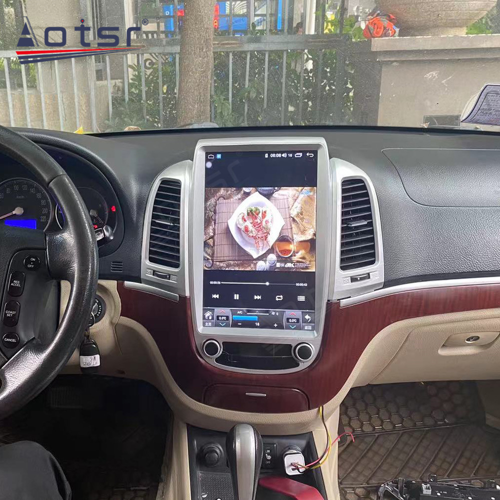 Android 11.0 multimedia player with GPS navigation stereo main unit DSP Carplay 6GB + 128GB suitable for Hyundai santa fe classic 06-12 -Aotsr official website
