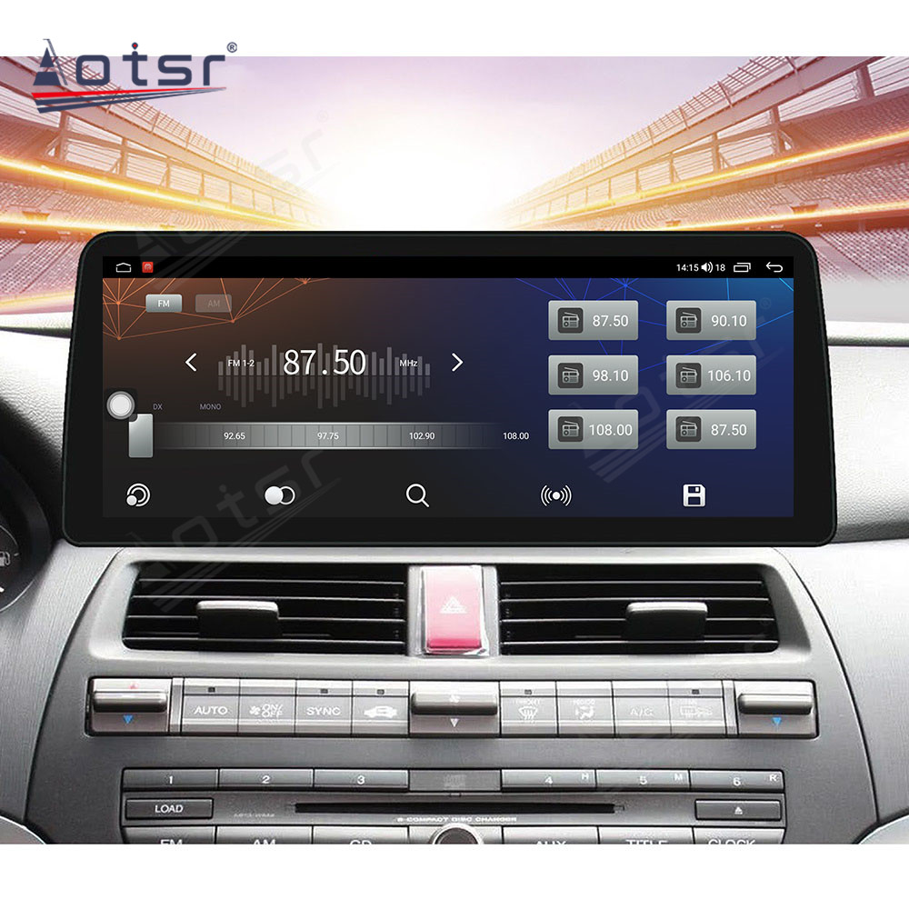 Android 10.0 multimedia player with GPS navigation stereo main unit DSP  6GB + 128GB suitable for Toyota Accord 8 06-12-Aotsr official website