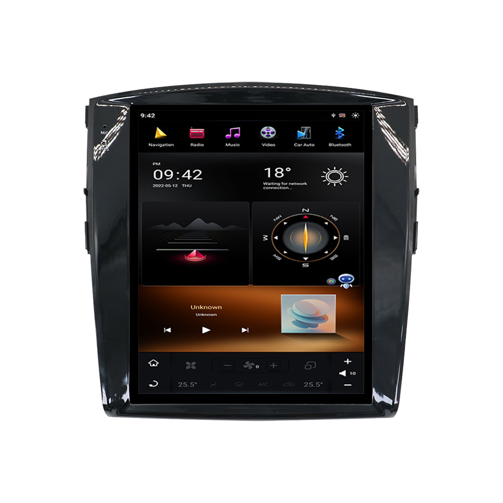 12.1" Vertical Screen Car Radio For Mitsubishi Pajero Sport V97 V93 Rockford GPS Tesla Carplay Android 11.0 Car Multimedia-Aotsr official website