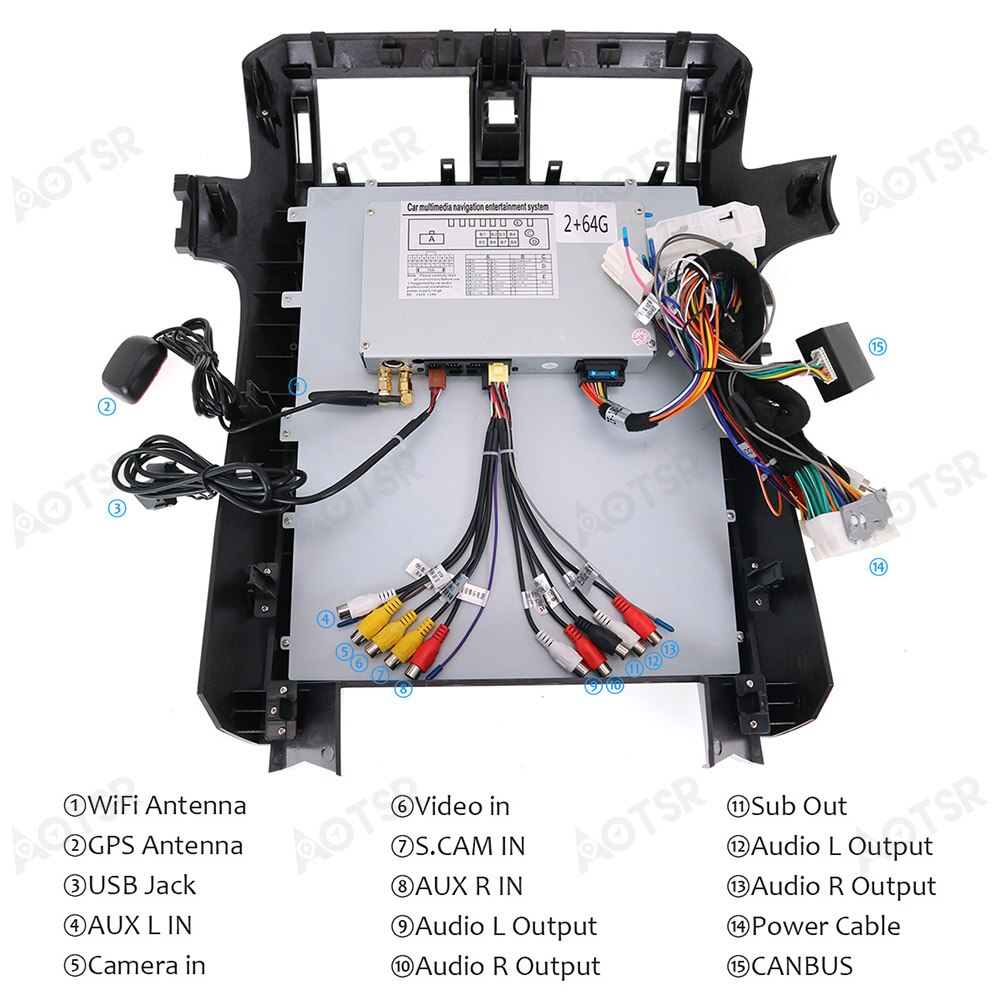 Android 9 Tesla style Car DVD Player GPS navigation for Lexus GX400 GX460 2010-2018 Car Auto Radio Stereo Multimedia Player Unit-Aotsr official website