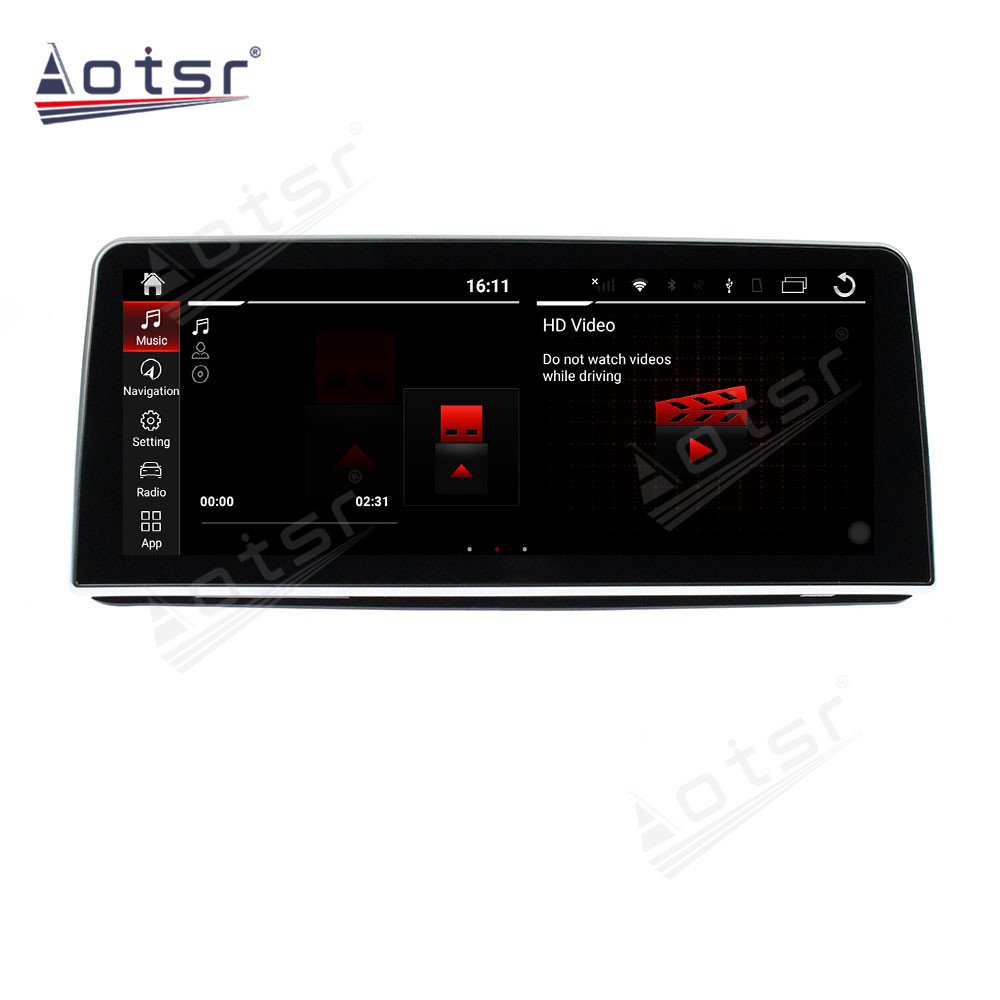Android 10.0 multimedia player with GPS navigation stereo main unit DSP  8GB + 128GB suitable for BMW 7 Series 12.3 16-20-Aotsr official website