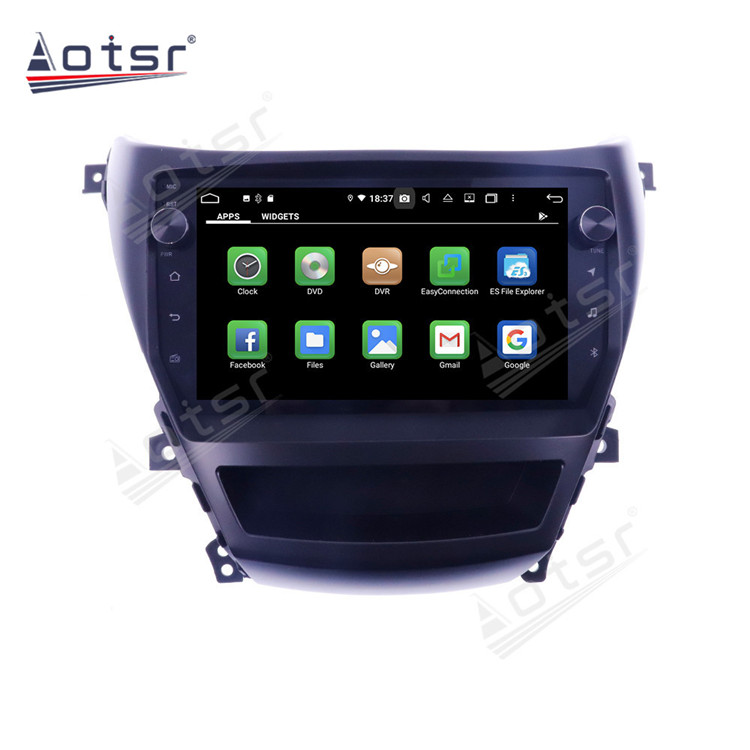 128G Android 10.0 For Hyudnai Elantra 2010-2013 Auto Stereo Audio Car Radio DVD Multimedia Player GPS Navigation Head Unit