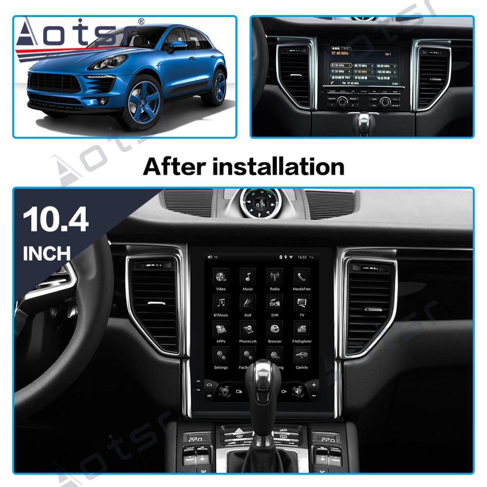 For Porsche Macan 2011 - 2017 Android Car Multimedia Tesla  Screen PX6 Auto Radio Player Car GPS Navigation Stereo Tape Carplay-Aotsr official website