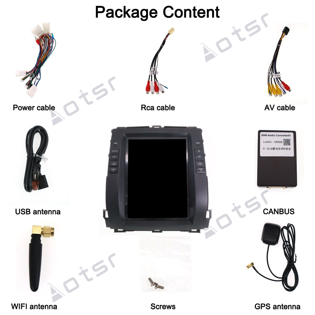 128G Tesla Screen For Toyota Land Cruiser Prado 120 2002-2009 / Lexus GX470 Android Unit Car Multimedia Player GPS Radio Stereo-Aotsr official website