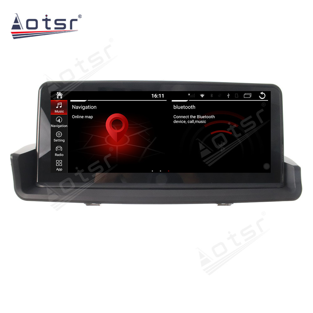 10.25" Android 12 For BMW 3 series E90 E91 E92 E93 2005-2012 Car radio GPS Navigation Wifi Wireless Carplay Bluetooth-Aotsr official website