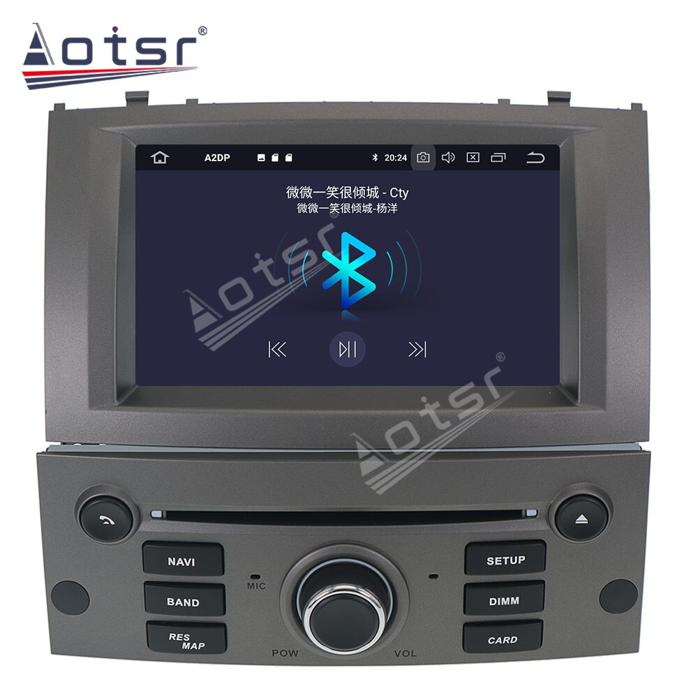 Android 11.0 4GB+128GB Car GPS Navigation Radio Screen Android System For Peugeot 407 2004 - 2010 Head Unit Auto Stereo Player HD-Aotsr official website